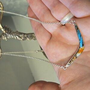 Sterling Silver and Turquoise Necklace